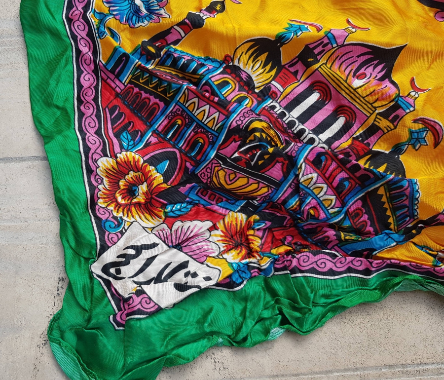 ANTİKA HACI İŞİ BAŞ ÖRTÜSÜ