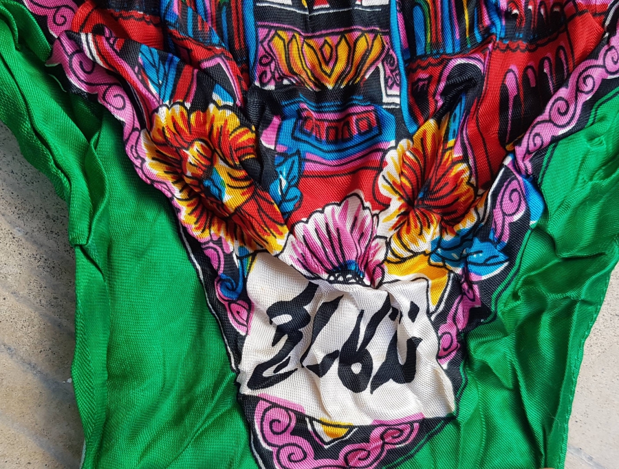 ANTİKA HACI İŞİ BAŞ ÖRTÜSÜ