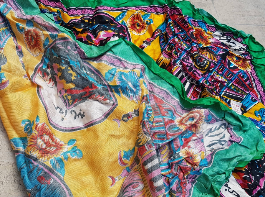 ANTİKA HACI İŞİ BAŞ ÖRTÜSÜ