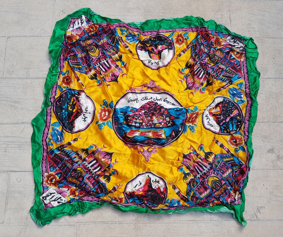 ANTİKA HACI İŞİ BAŞ ÖRTÜSÜ