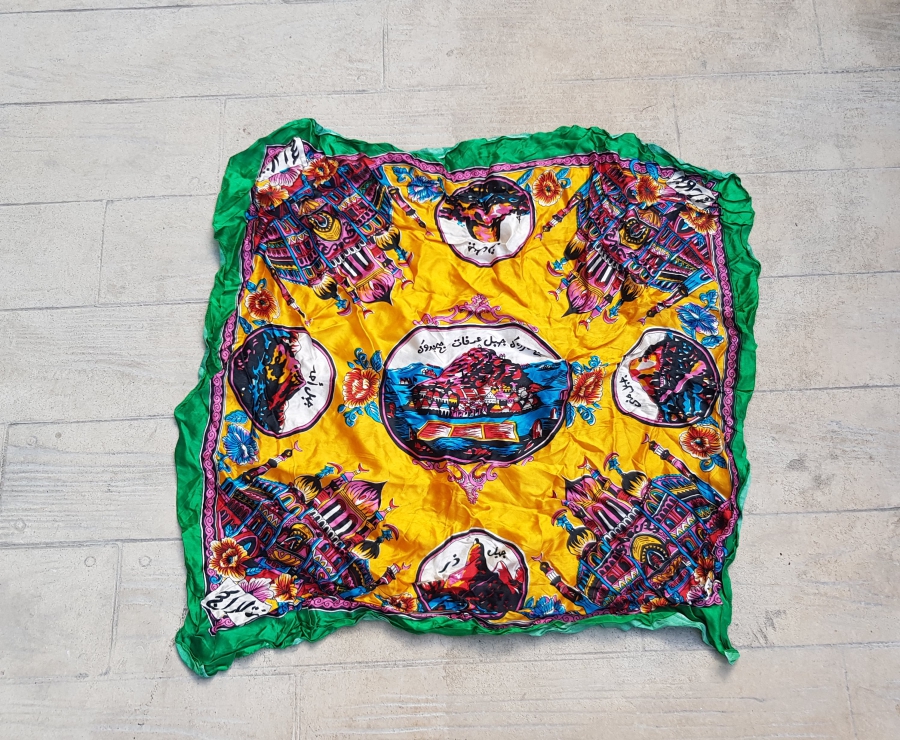 ANTİKA HACI İŞİ BAŞ ÖRTÜSÜ