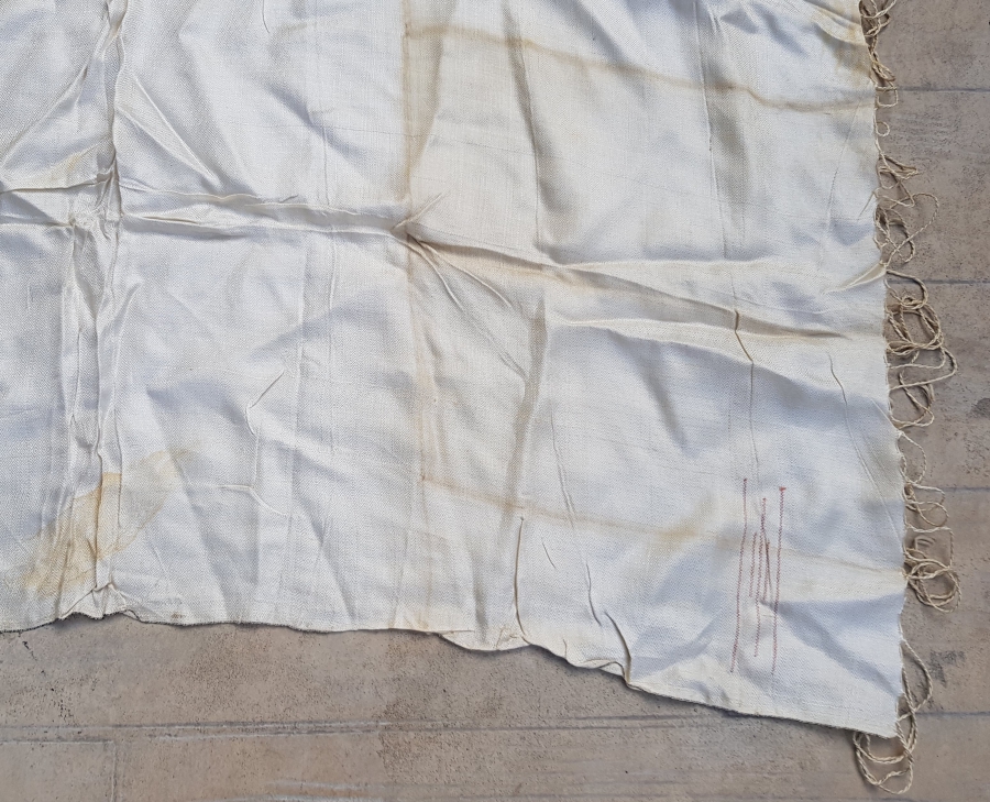 OSMANLI DÖNEMİ İPEKLİ MASA ÖRTÜSÜ