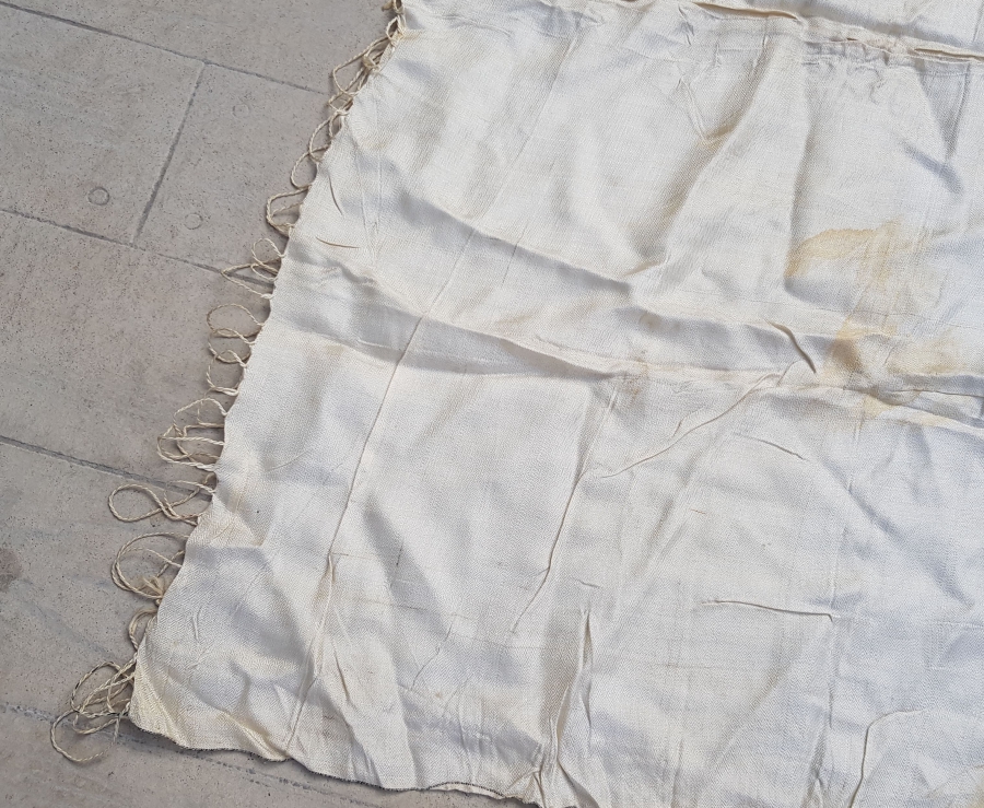 OSMANLI DÖNEMİ İPEKLİ MASA ÖRTÜSÜ