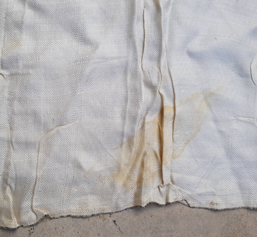 OSMANLI DÖNEMİ İPEKLİ MASA ÖRTÜSÜ