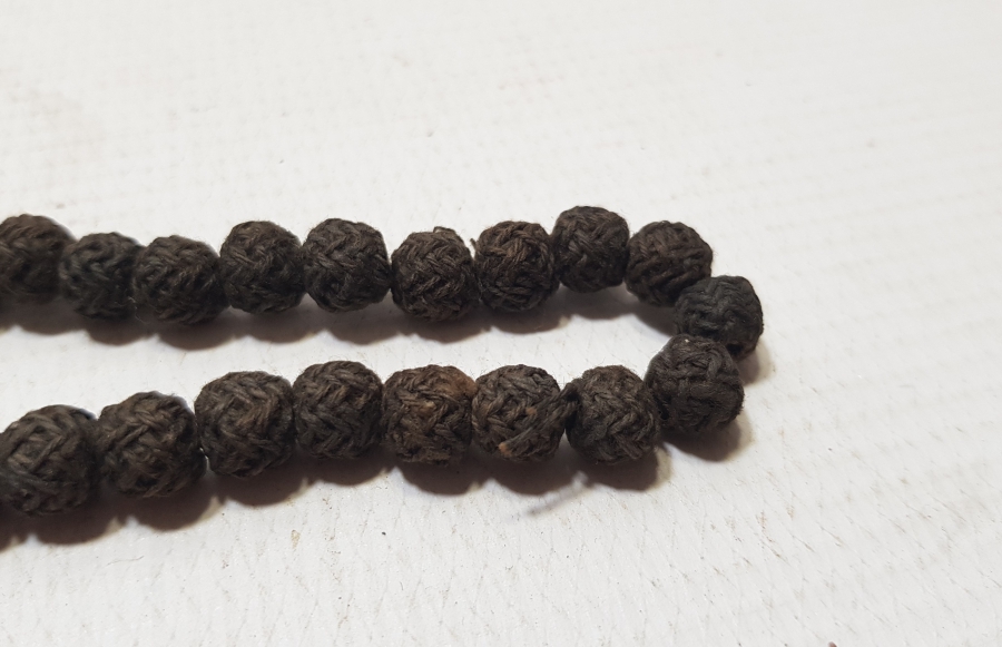 OSMANLI DÖNEMİ TEKKE İŞİ İP ÖRME ÇİLE TESPİHİ