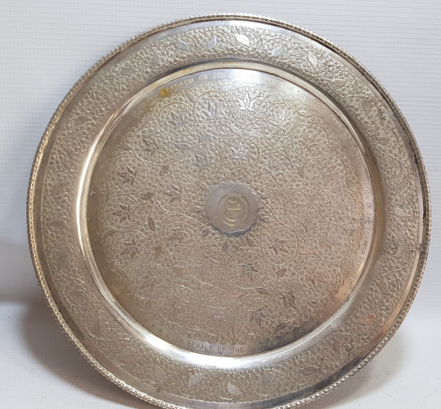 ANTİKA PLAKET DUVAR TABAĞI