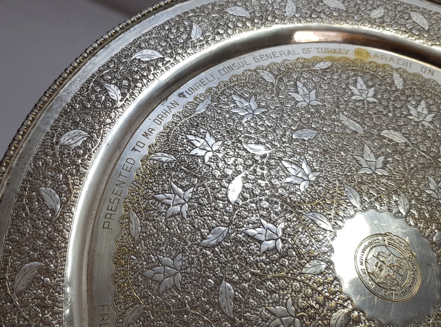 ANTİKA PLAKET DUVAR TABAĞI