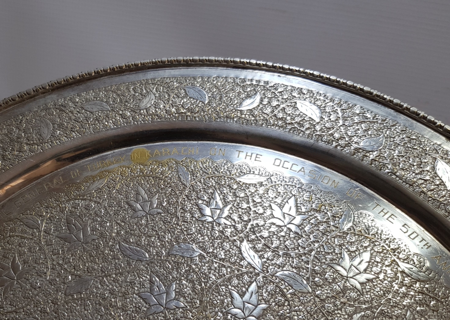 ANTİKA PLAKET DUVAR TABAĞI