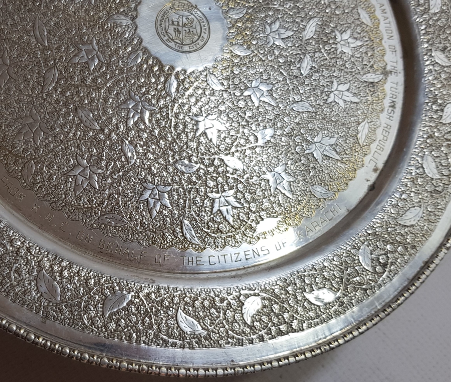 ANTİKA PLAKET DUVAR TABAĞI