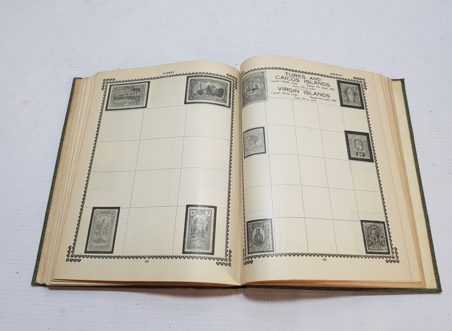 OSMANLI DÖNEMİ DÜNYA PULLARI ALBÜMÜ