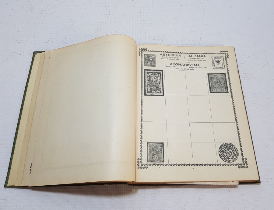 OSMANLI DÖNEMİ DÜNYA PULLARI ALBÜMÜ