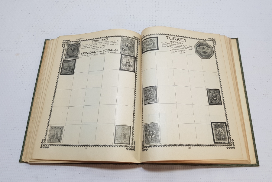 OSMANLI DÖNEMİ DÜNYA PULLARI ALBÜMÜ