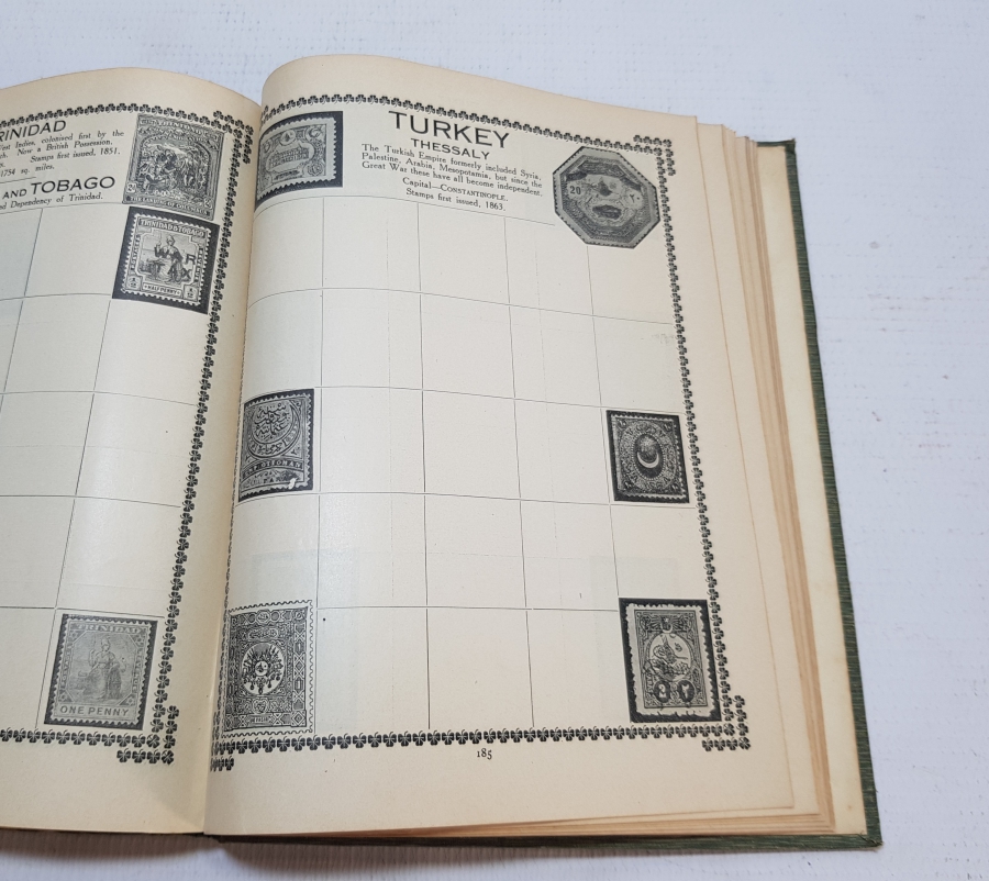 OSMANLI DÖNEMİ DÜNYA PULLARI ALBÜMÜ