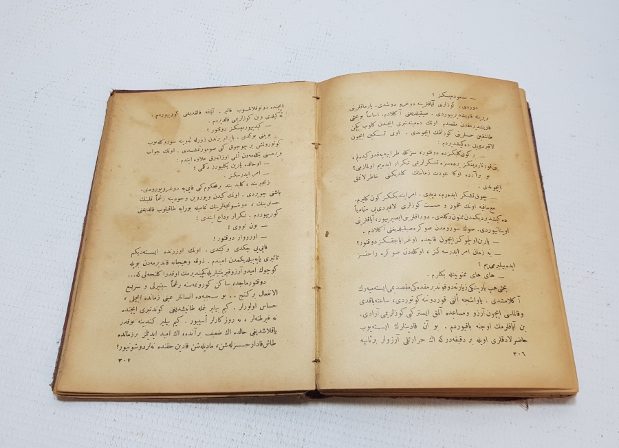 OSMANLICA ROMAN: BURHAN CAHİD - KIZIL SERAP