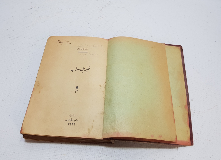 OSMANLICA ROMAN: BURHAN CAHİD - KIZIL SERAP