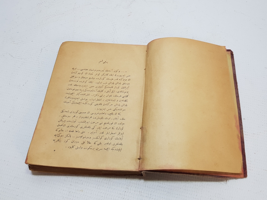 OSMANLICA ROMAN: BURHAN CAHİD - KIZIL SERAP