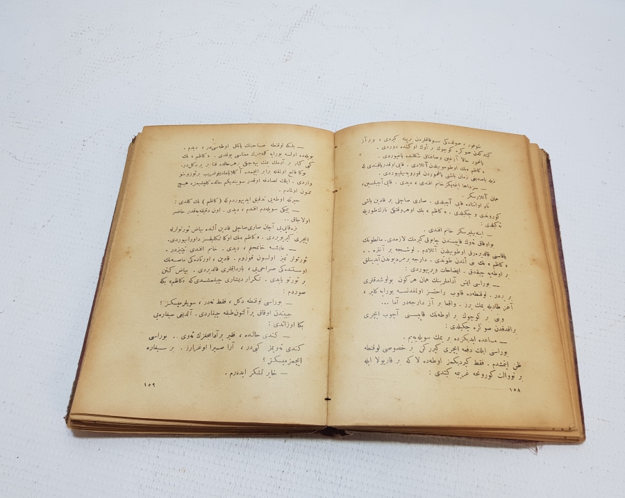 OSMANLICA ROMAN: BURHAN CAHİD - KIZIL SERAP