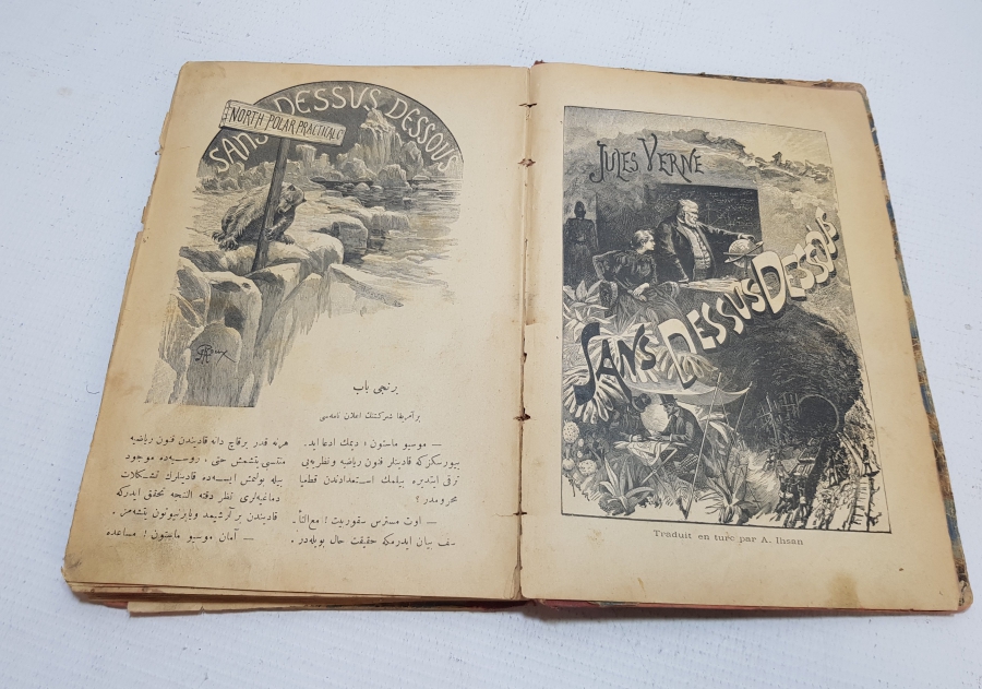 OSMANLICA ROMAN: JULES VERNE - MEHUR ARZ