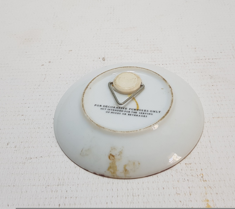 ATATÜRK RESİMLİ PORSELEN DUVAR TABAĞI