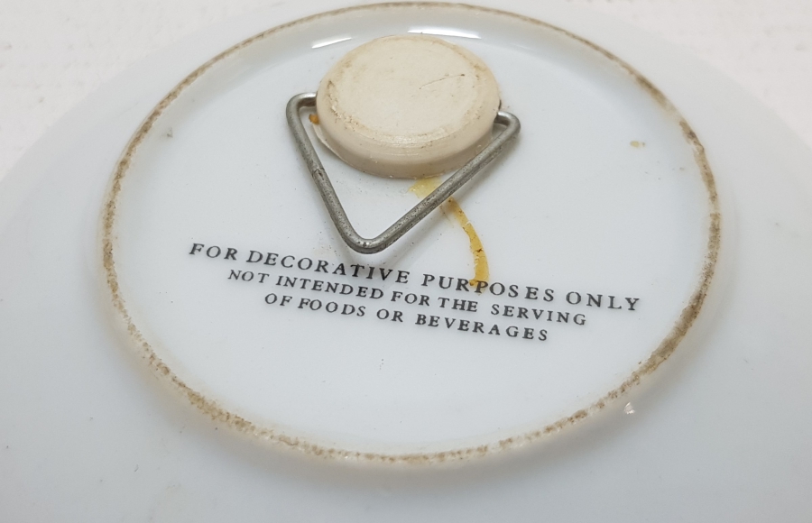 ATATÜRK RESİMLİ PORSELEN DUVAR TABAĞI