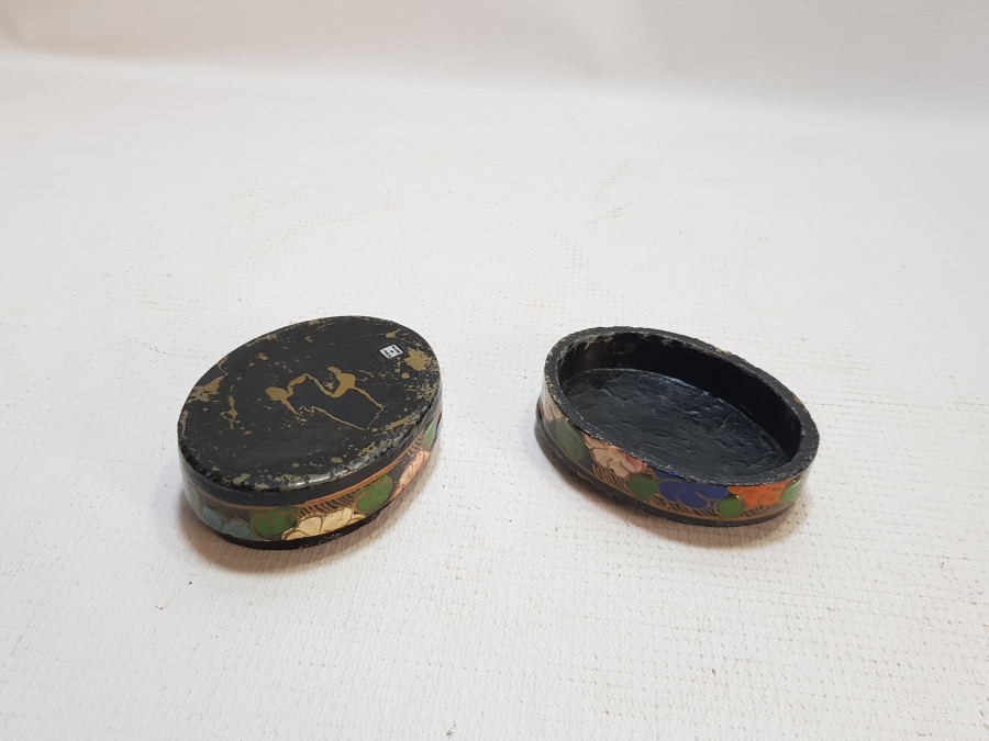 ANTİKA PAPİER MACHE KUTU