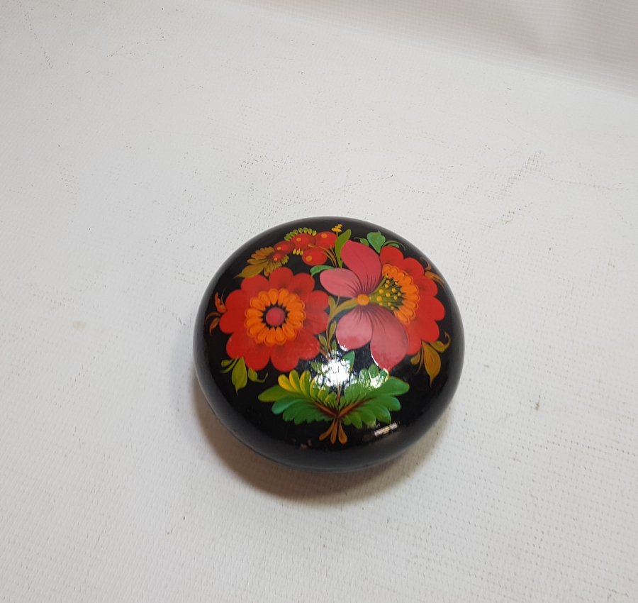 ANTİKA PAPİER MACHE KUTU