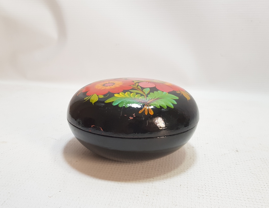 ANTİKA PAPİER MACHE KUTU