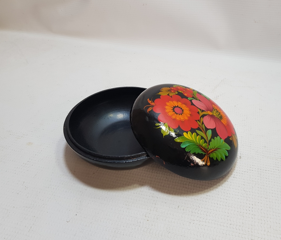 ANTİKA PAPİER MACHE KUTU