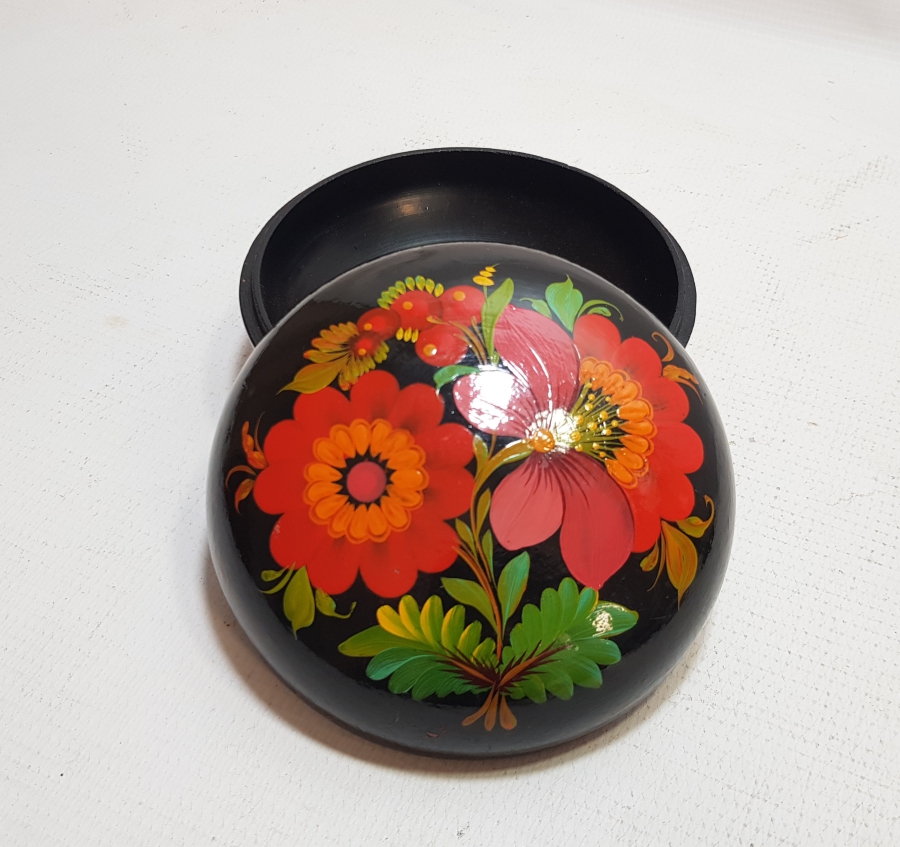 ANTİKA PAPİER MACHE KUTU