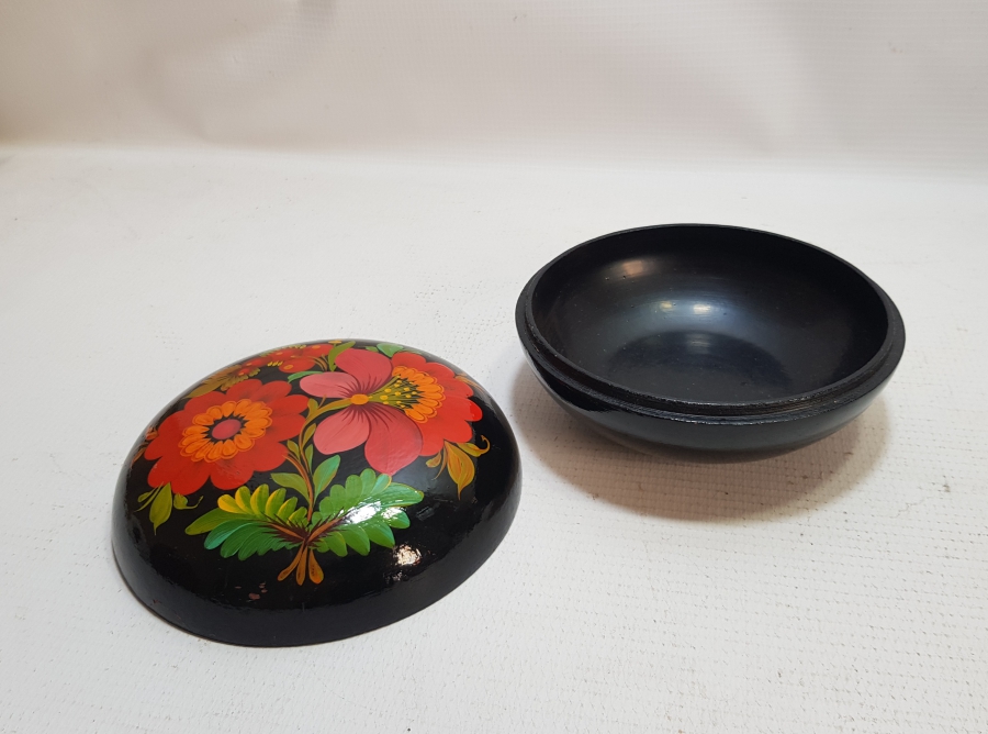 ANTİKA PAPİER MACHE KUTU