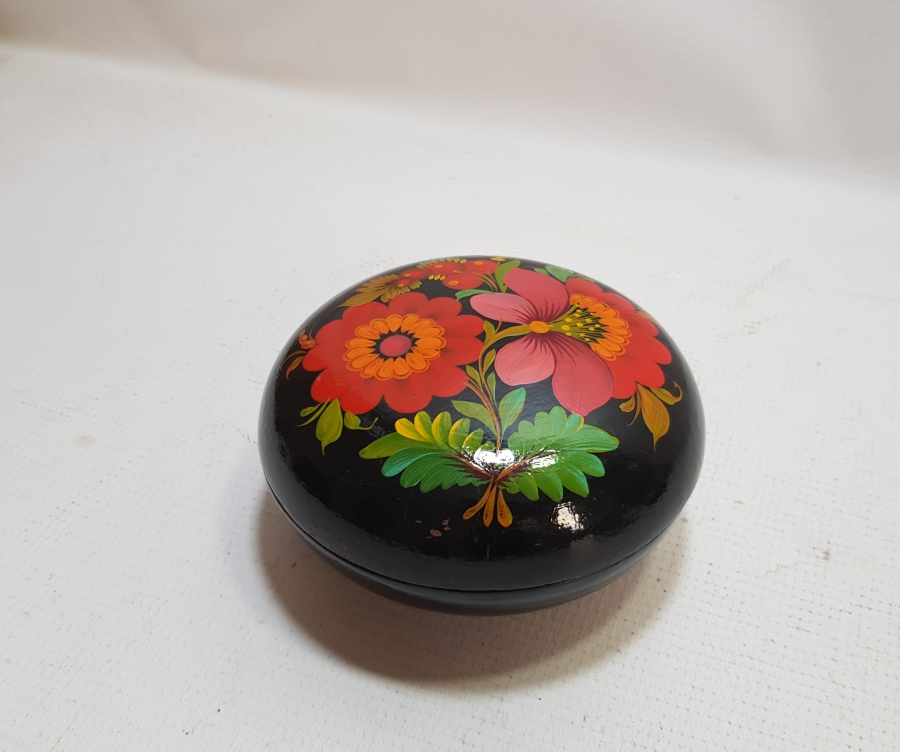 ANTİKA PAPİER MACHE KUTU