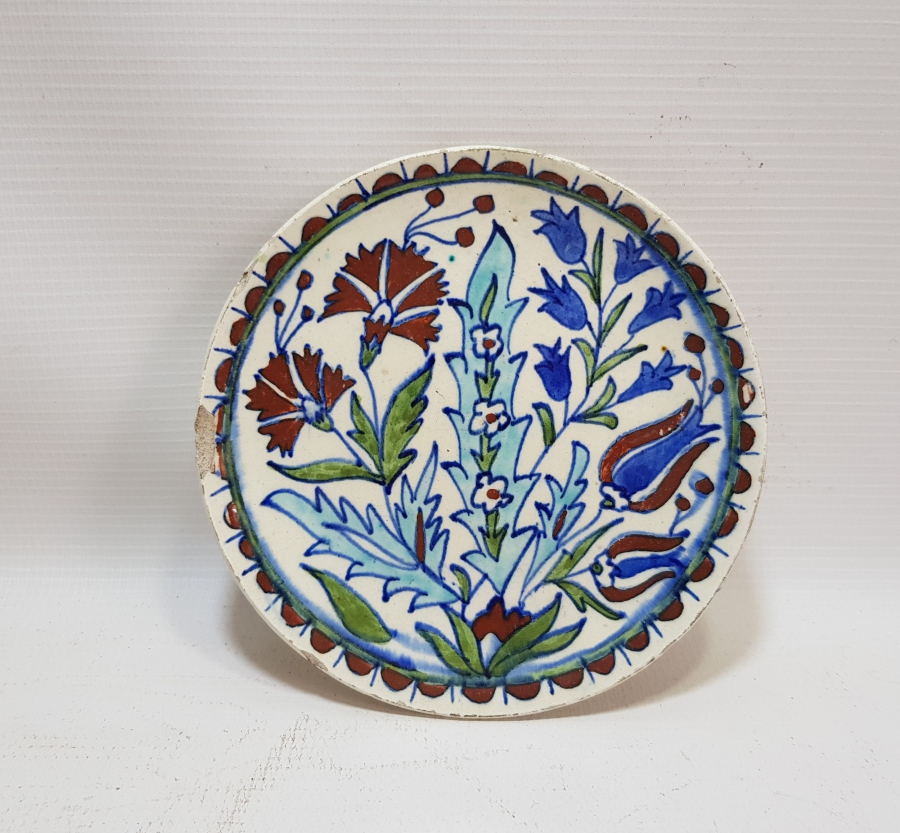 ANTİKA KÜTAHYA TABAK