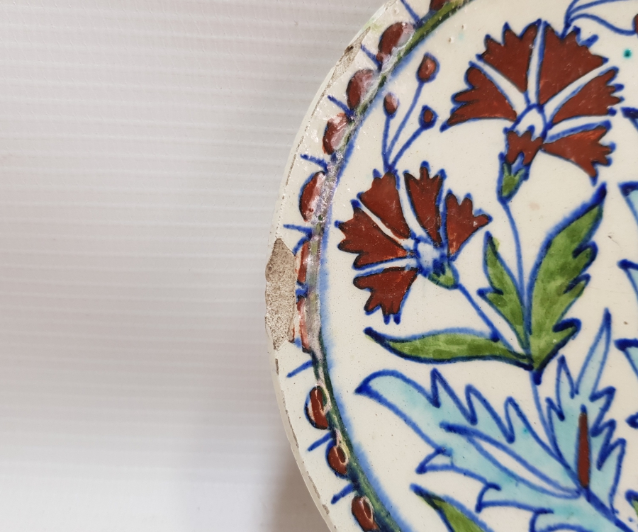 ANTİKA KÜTAHYA TABAK