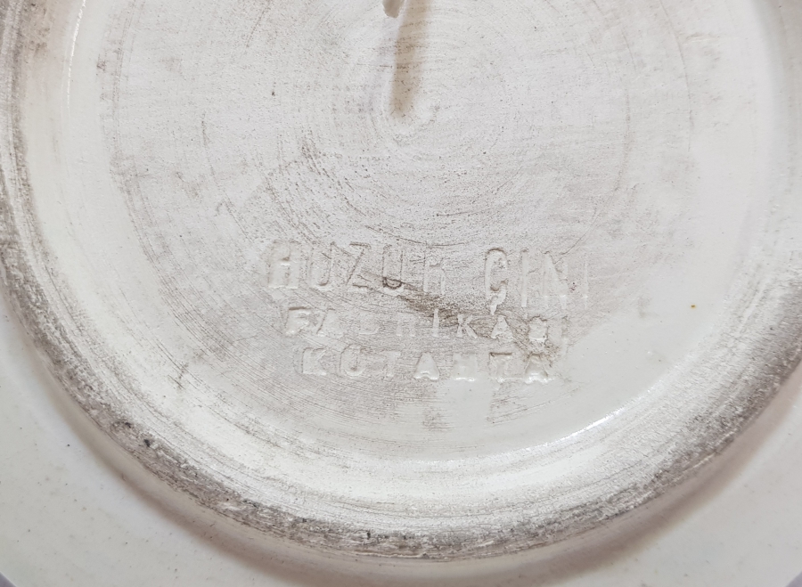 ANTİKA KÜTAHYA TABAK