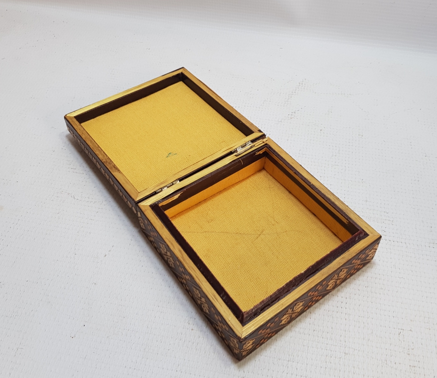 ANTİKA MARKUTERİ KUTU