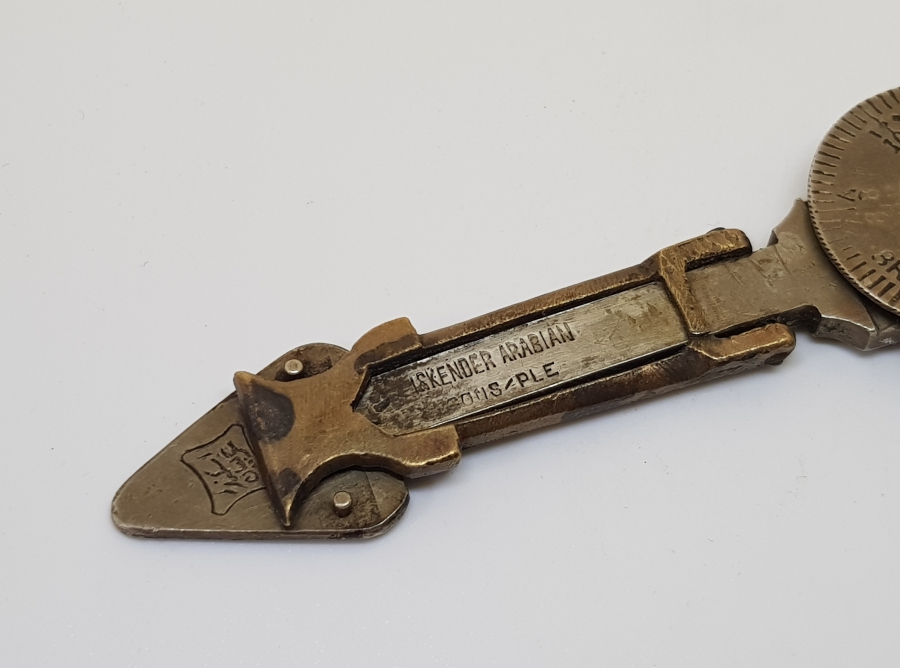 OSMANLI DÖNEMİ İSKENDER ARABİAN USTA YAPIMI NADİR KUYUMCU TERAZİSİ