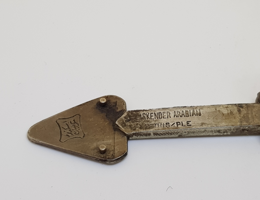 OSMANLI DÖNEMİ İSKENDER ARABİAN USTA YAPIMI NADİR KUYUMCU TERAZİSİ