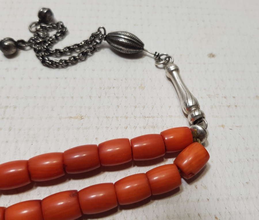 OSMANLI DÖNEMİ NADİR MERCAN TESPİH