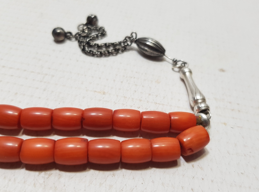 OSMANLI DÖNEMİ NADİR MERCAN TESPİH