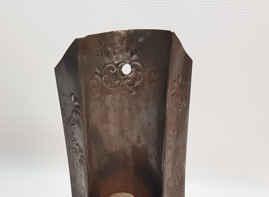 OSMANLI DÖNEMİ EL YAPIMI ÜZERİ İŞLEMELİ İDARE LAMBASI