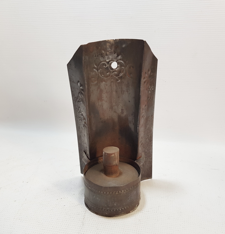 OSMANLI DÖNEMİ EL YAPIMI ÜZERİ İŞLEMELİ İDARE LAMBASI