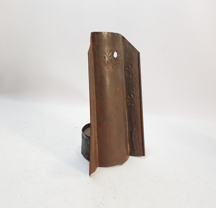 OSMANLI DÖNEMİ EL YAPIMI ÜZERİ İŞLEMELİ İDARE LAMBASI