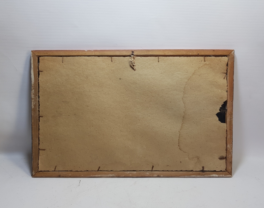 ADNAN MENDERES VE SÜLEYMAN DEMİREL GÖRSELLİ EL YAPIMI ANTİKA AYNA PANO