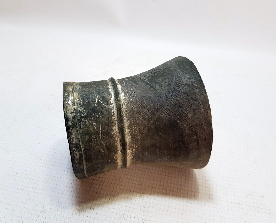 ÜZERİ İŞLEMELİ OSMANLI DÖNEMİ BAKIR DALDIRMA