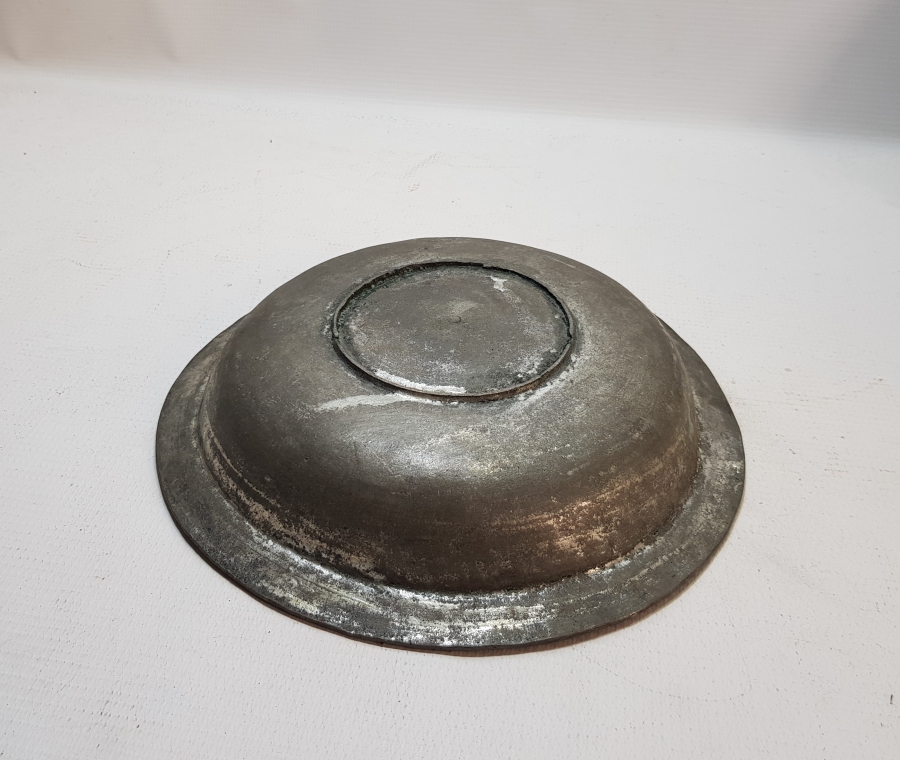 OSMANLI DÖNEMİ OSMANLICA YAZILI BRONZ BEY TABAĞI