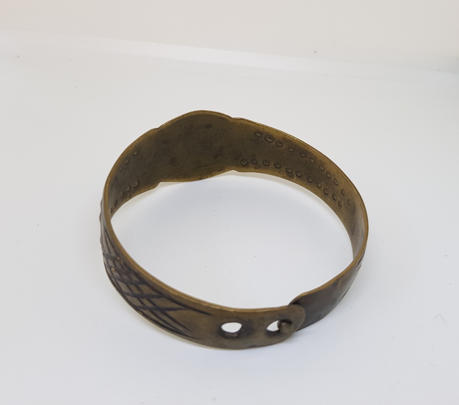 ÜZERİ KALEM İŞÇİLİKLİ VE KUM SAVATLI OSMANLI DÖNEMİ BİLEZİK