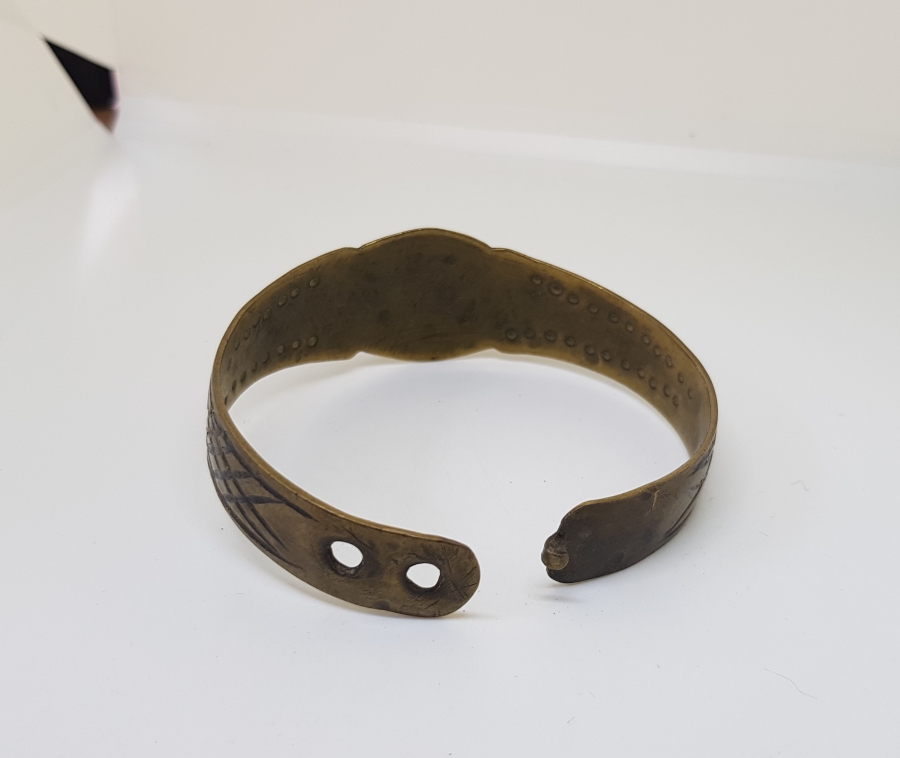 ÜZERİ KALEM İŞÇİLİKLİ VE KUM SAVATLI OSMANLI DÖNEMİ BİLEZİK