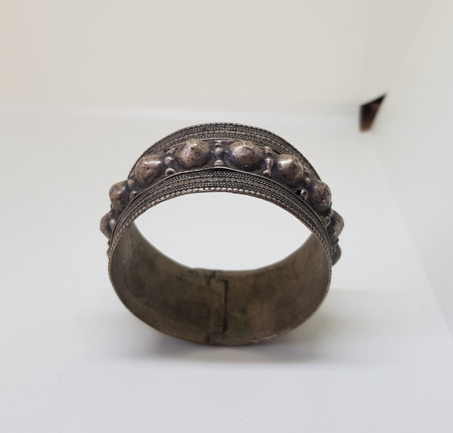 OSMANLI DÖNEMİ ERMENİ İŞİ NADİR ÇİVİLİ BİLEKLİK - BİLEZİK