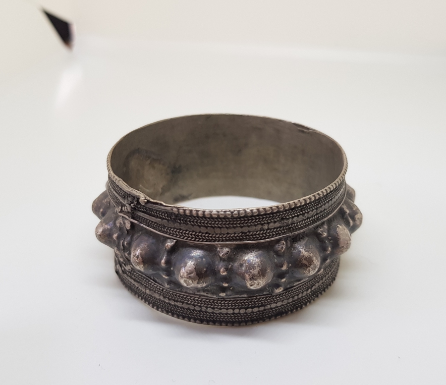 OSMANLI DÖNEMİ ERMENİ İŞİ NADİR ÇİVİLİ BİLEKLİK - BİLEZİK