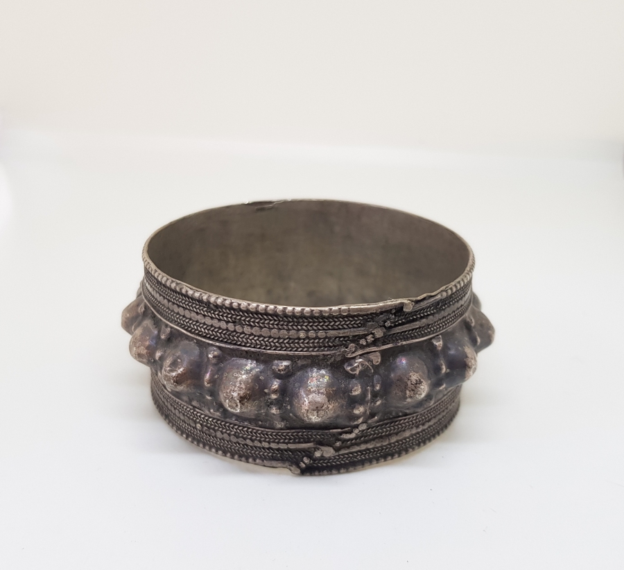 OSMANLI DÖNEMİ ERMENİ İŞİ NADİR ÇİVİLİ BİLEKLİK - BİLEZİK